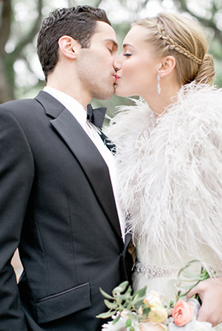 Осенний образ невесты, вязаное болеро