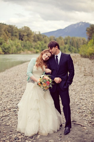 Осенний образ невесты, кардиган