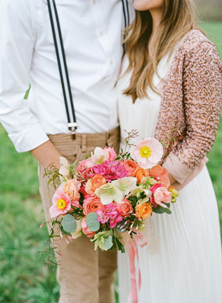 Осенний образ невесты, кардиган