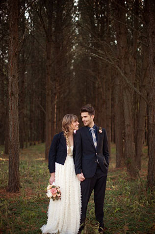 Осенний образ невесты, пиджак