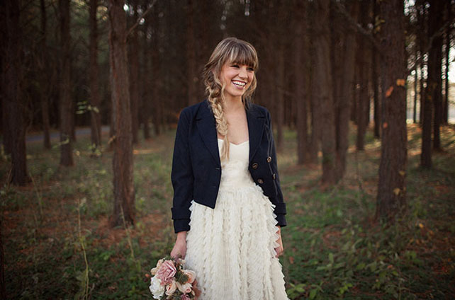 Осенний образ невесты, пиджак