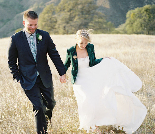 Осенний образ невесты, пиджак