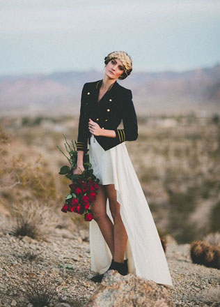 Осенний образ невесты, пиджак