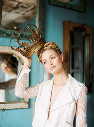 Осенний образ невесты, пиджак