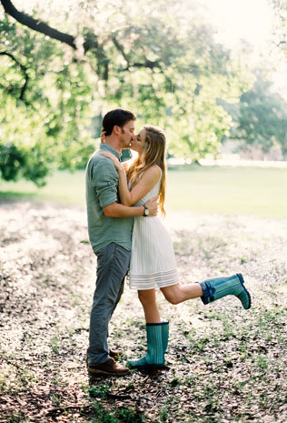 Осенний образ невесты, сапоги