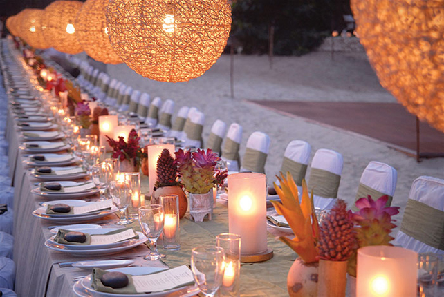 освещение на свадьбе 