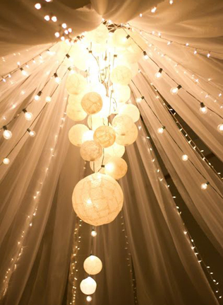 освещение на свадьбе 