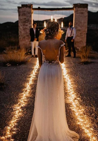 освещение на свадьбе 