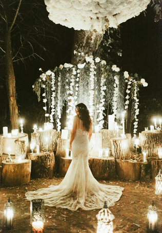 освещение на свадьбе 