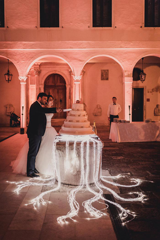 освещение на свадьбе 