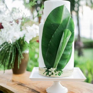 Тренды декора: зеленые листья, пальмы и тропики