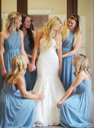 Безмятежность – еще один главный цвет свадьбы 2016 от Pantone 