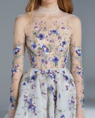 Кутюрная коллекция Paolo Sebastian весна-лето 2015-16 