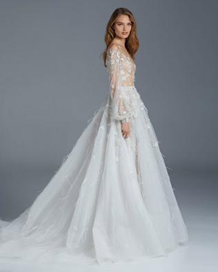 Кутюрная коллекция Paolo Sebastian весна-лето 2015-16 