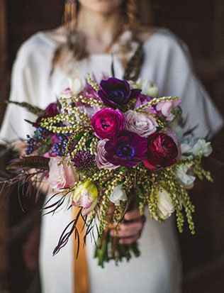 Свадьба в деталях: легкие и невесомые перья 