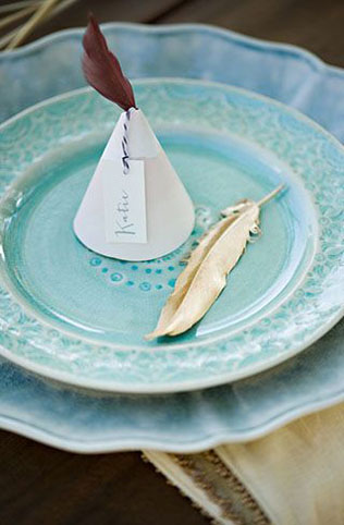 Свадьба в деталях: легкие и невесомые перья 