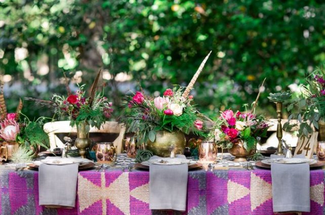 Свадьба в деталях: легкие и невесомые перья 