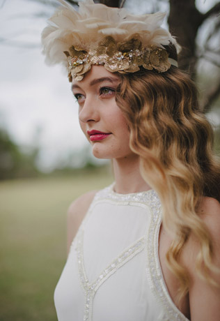 Свадьба в деталях: легкие и невесомые перья 