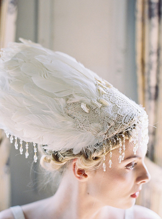 Свадьба в деталях: легкие и невесомые перья 