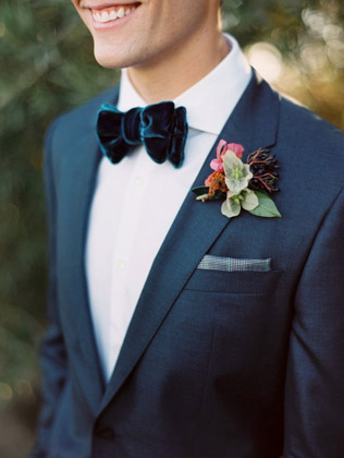 Осенний стиль: пиджаки и аксессуары из бархата 