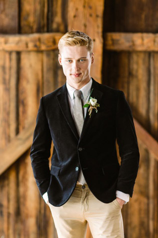 Осенний стиль: пиджаки и аксессуары из бархата 