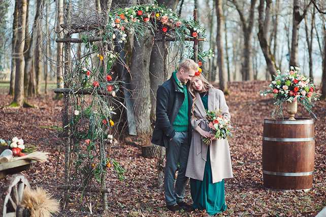 Пивная свадьба: свадебная фотосессия, церемония