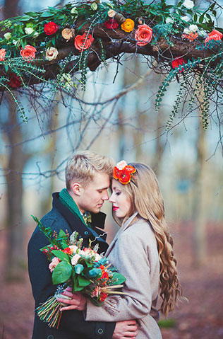 Пивная свадьба: свадебная фотосессия, церемония