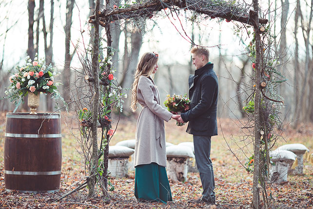 Пивная свадьба: свадебная фотосессия, церемония