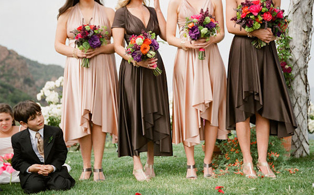 Платья подружек невесты