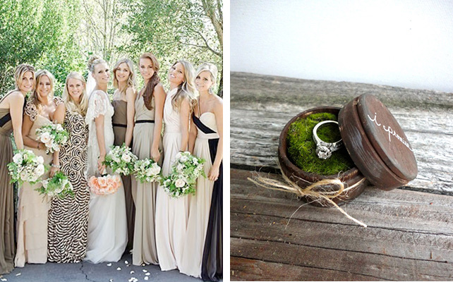 Платья подружек невесты