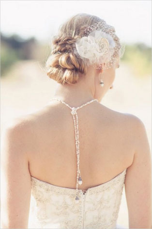 40 украшений для открытой спины, бусы на спине невесты
