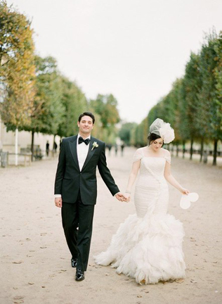 Воздушная невесомость: свадебные платья с рюшами и оборками 