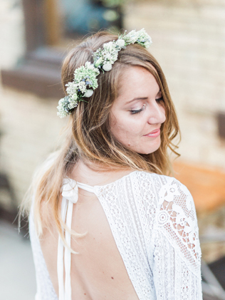 Вдохновение: свадебные платья с завязками на спинке 