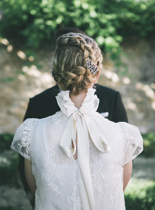 Вдохновение: свадебные платья с завязками на спинке 