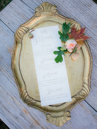 Свадьба в деталях: изысканные подносы 