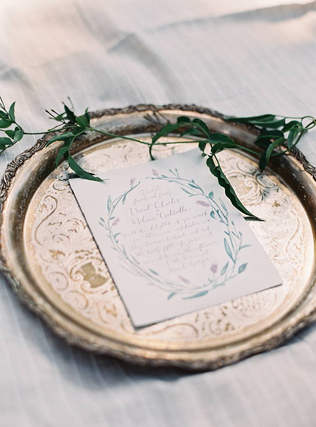 Свадьба в деталях: изысканные подносы 