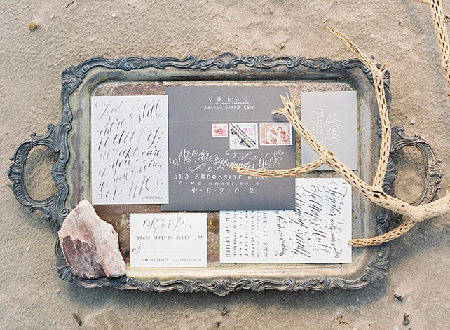 Свадьба в деталях: изысканные подносы 