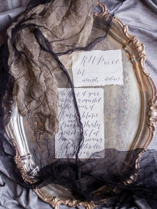 Свадьба в деталях: изысканные подносы 