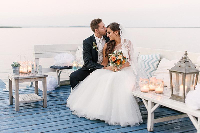 Свадьба в деталях: свечи и подсвечники 