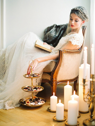 Свадьба в деталях: свечи и подсвечники 