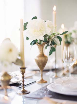Свадьба в деталях: свечи и подсвечники 