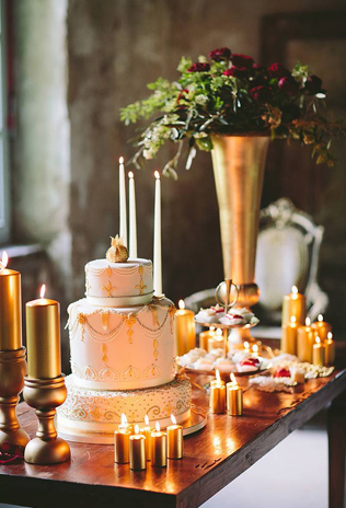 Свадьба в деталях: свечи и подсвечники 