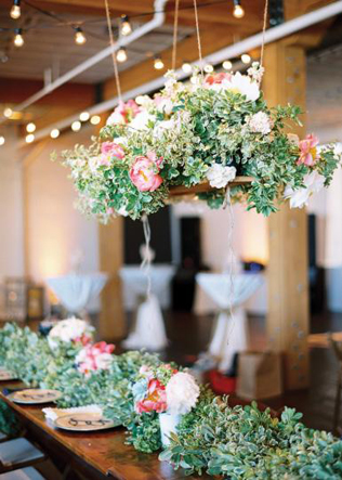 Цветы и зелень: 50 идей для подвесных композиций  