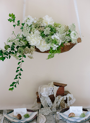 Цветы и зелень: 50 идей для подвесных композиций  