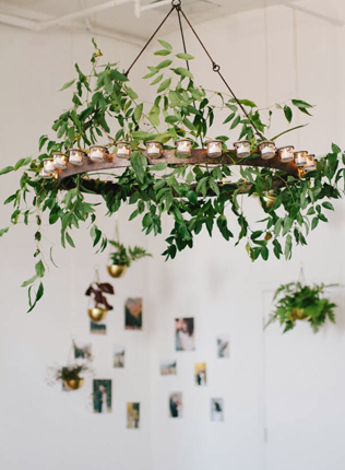 Цветы и зелень: 50 идей для подвесных композиций  