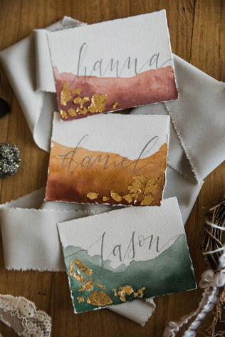 Изысканное решение: свадебная полиграфия с золотым тиснением 