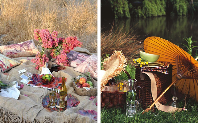 Как украсить поляну для фотосессии