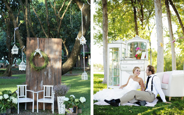 Как украсить поляну для фотосессии