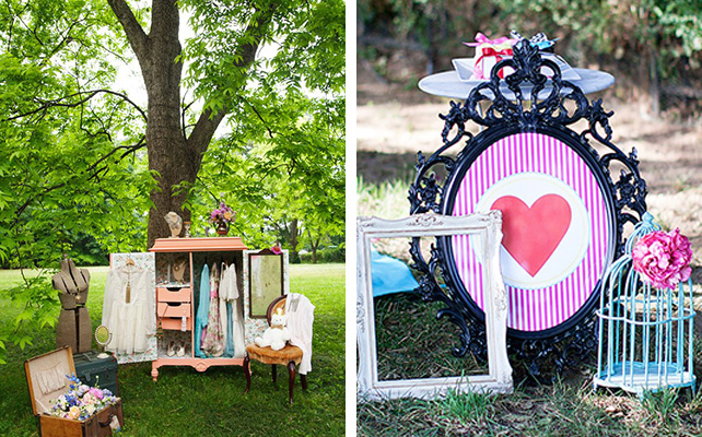 Как украсить поляну для фотосессии