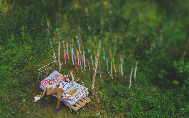 Как украсить поляну для фотосессии
